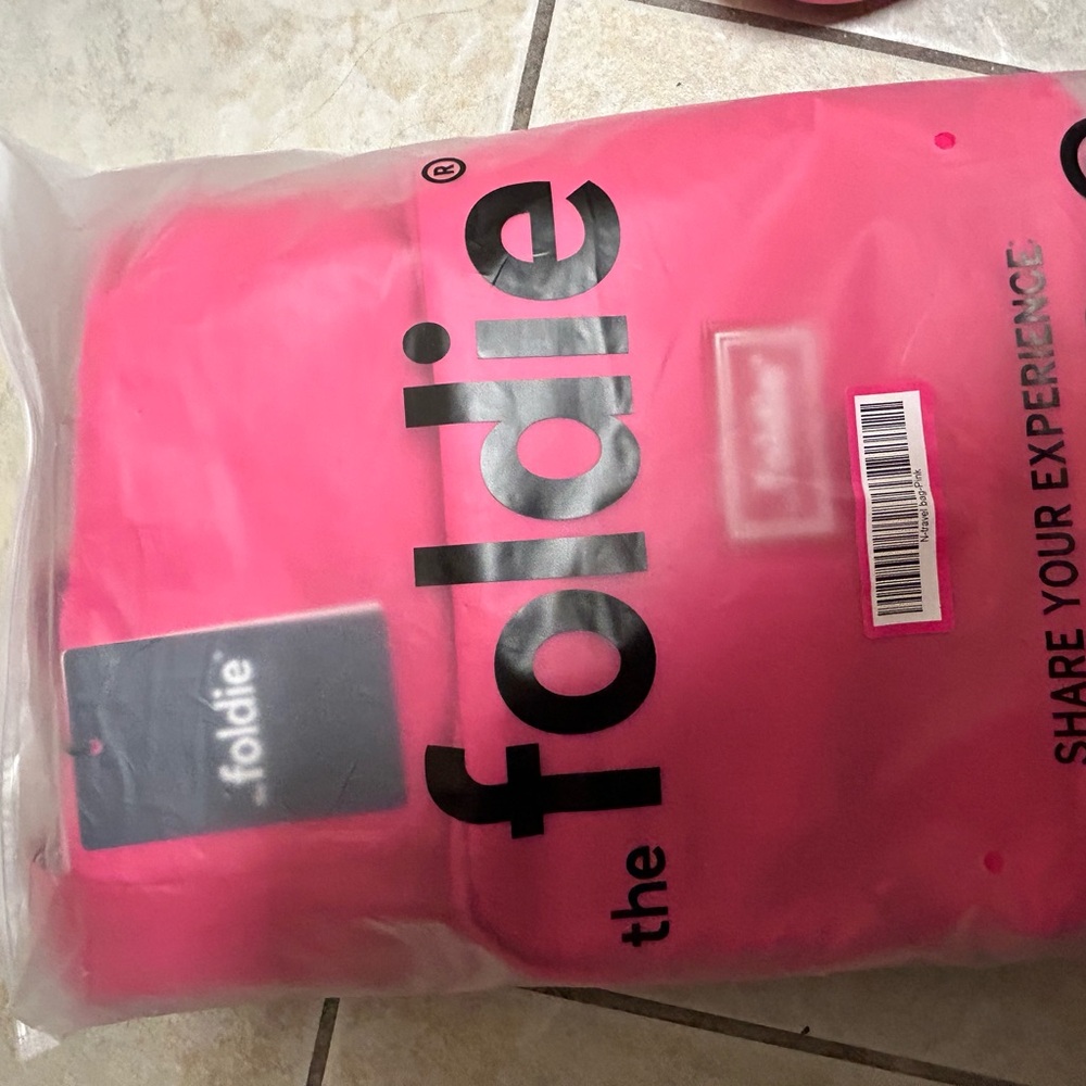 Foldie Pink Bag
